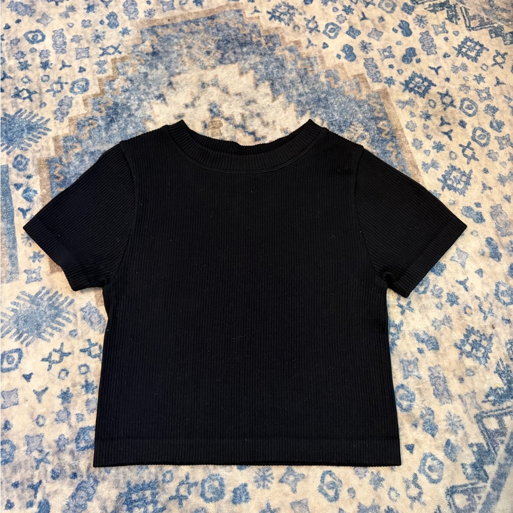 JoyLab Black Short Sleeve Kids Tee